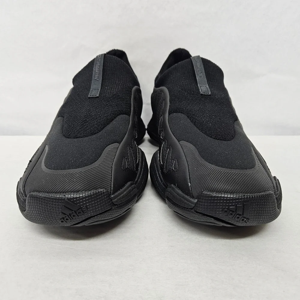 Adidas Intimidation SLO  Slip On Sneakers‎ JS0823 Triple Black Mens Size 7.5